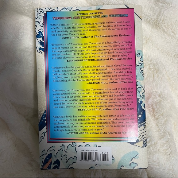 🦋 3 for $18 Books 🦋 Tomorrow And Tomorrow And Tomorrow by Gabrielle Zevin - Picture 3 of 3